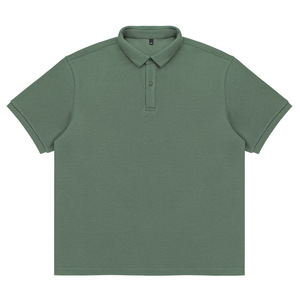 Men's Summer 200g Solid 100% Cotton Casual -Shirt Half Sleeve ODM Streetwear T-shirt - Product Image 4