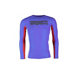 Custom Rashguard Compresión MMA BJJ No-Gi Cross Training Rash Guard Mujeres Camisa de manga larga - Product Image 5