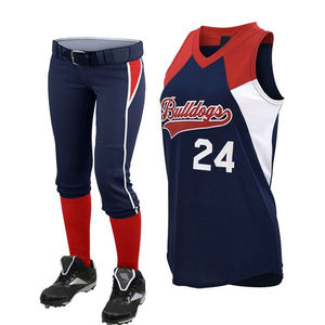 Vente en gros d'uniformes de baseball sur mesure OEM uniformes de baseball sublimés en polyester uniformes de baseball par sublimation - Product Image 1
