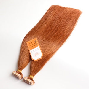 Bande dans les extensions de cheveux cheveux humains vierge 100% vietnamien cuticule aligné Remy cheveux humains bruts longue durée - Product Image 1