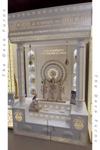 Đền thờ bằng đá cẩm thạch trắng cao cấp, thủ công, nhà ở & đền thờ Pooja, đà<span class=keywords><strong>i</strong></span> thờ & bàn thờ bằng đá cẩm thạch chạm khắc tùy chỉnh - Product Image 6