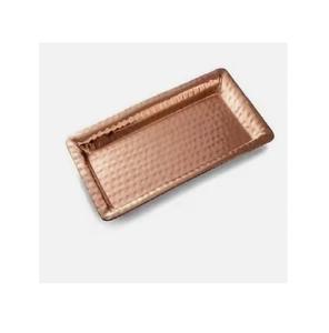 Juego de bandejas de cobre de alta calidad para utensilios de cocina y restaurantes Tamaño personalizado y bandeja de forma irregular - Product Image 2