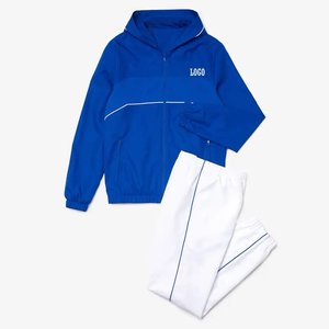 Ensemble de survêtements de sport unisexe pour homme, respirant et thermique, coupe ajustée, pour l'automne, manches longues, pour le football et le jogging - Product Image 4