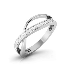 Elegante anillo de diamantes para mujer 14K 18K oro sólido joyería fina para uso diario y regalos - Product Image 3