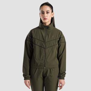 Chaqueta de Gimnasia Olive AirFlex con Cierre, Ropa Deportiva de Alto Rendimiento - Product Image 1