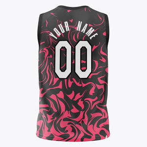 Camiseta de algodón 100% para hombre, Camiseta holgada estampada, última moda de verano, camiseta bordada suave, camiseta de uniforme de baloncesto para hombre - Product Image 2