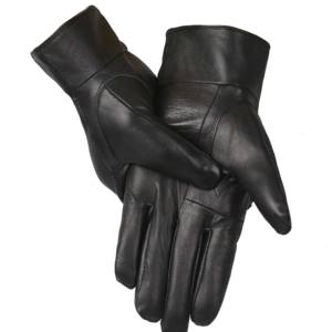 Wolson Industry Gants en cuir de mouton super doux Les plus populaires Noir Mode unisexe pour hommes et femmes pour scènes d'extérieur - Product Image 3