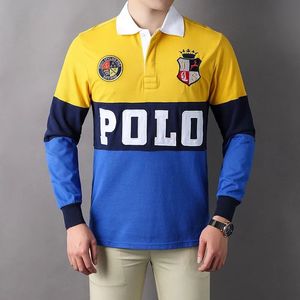 เสื้อโปโล 2026 ปักโลโก้ได้ 100% ผ้าฝ้าย คุณภาพสูง แฟชั่น แขนยาว ระบายอากาศดี เสื้อโปโลแฟชั่นสำหรับผู้ชาย - Product Image 5