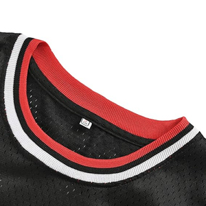 Maillot de basket-ball au design élégant, vêtements de sport, séchage rapide, respirant, grande taille, logo personnalisé, 100% coton, nouvelle arrivée - Product Image 3