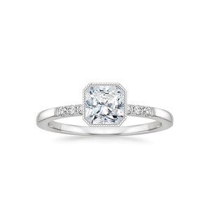 Anello con Diamante Coltivato in Laboratorio Taglio Radiant di <span class=keywords><strong>Mabel</strong></span> - Product Image 1
