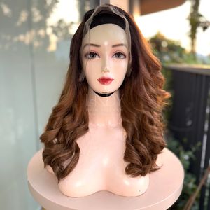 Hermosa peluca 100% Peluca de cabello humano vietnamita Cierre Pelucas delanteras de encaje Cabello fino para bebés Cabello ondulado - Product Image 6