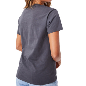180gsm 100% coton Logo personnalisé imprimé tshirt vierge vente en gros t-shirt uni pour femmes - Product Image 6