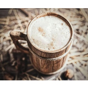 Taza de Té Rústica de Madera God Grace Craft con Diseño Único de Cristal de Ágata, Estilo Vintage, Tamaño y Logotipo Personalizables para Acción de Gracias - Product Image 6