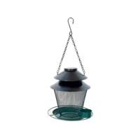 Bol à oiseaux en métal de style vintage avec statue d'oiseau décorative conçue pour le jardin extérieur, la terrasse, la cour, la pelouse, le balcon, la terrasse