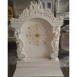 Mandir อินเดียสำหรับบ้าน | วัดอินเดีย | บ้าน pooja Mandir สีขาว - Product Image 1