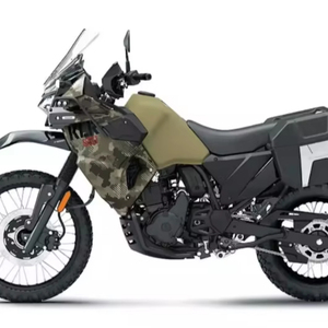 TECNOLOGIA AVANZATA NUOVA 2025 Per Moto Kawasaki KLR650 Adventure <span class=keywords><strong>Cypher</strong></span> Camo Beige PRONTA PER LA SPEDIZIONE - Product Image 1
