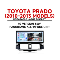 Radio Multimedia con Pantalla Android 15, Carplay Inalámbrico, GPS Integrado y Asistencia de Reversa para Prado 2010-2013, Venta al Por Mayor