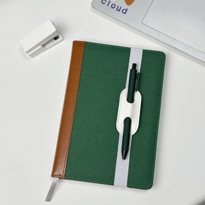 <b>A5</b> Leather Journal Custom Logo PU Cover Notebook for Advertising Promotional Gifts - Product Image 4