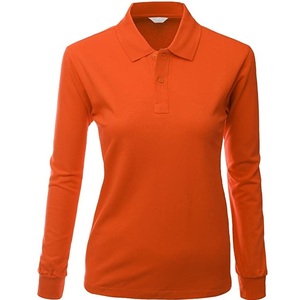 Venta al por mayor de verano de secado rápido Polo Camisetas Mujeres Casual Golf Deportes Tallas grandes Camisetas de las mujeres de media manga - Product Image 3