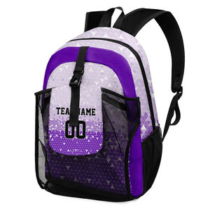 Sac à dos personnalisé sur le thème du basketball, imperméable, en nylon écologique, léger, avec une capacité de 30 à 40 L pour les sports de plein air et les voyages - Product Image 3