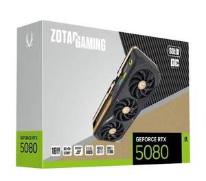 2025 Vente en gros ZOT AC GE FORCE R T X 5080 16 Go SOLID OC PCIE 5.0 GPU Graphique ics Ca rd Gaming - Product Image 1