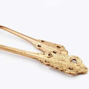 Royal <b>Golden</b> Finished <b>Cutlery</b> <b>Set</b> Elegant Stainless Steel Flatware Perfect For Luxury Dining Weddings Parties And Home Use - Product Image 5