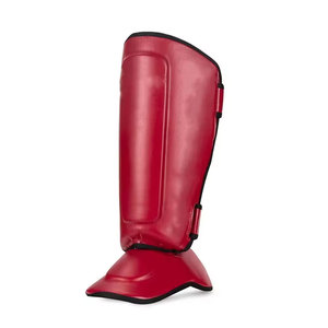 Nuevo estilo, espinilleras, protectores para piernas, rodilleras, entrenamiento de kick boxing, espinilleras ligeras de cuero para boxeo - Product Image 5