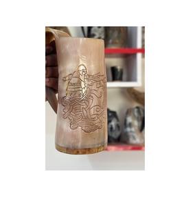 Nouvelle conception de mug en corne, mug à boire viking pour les accessoires de fête de bar, mug à boire en corne viking, bière pour l'exportation - Product Image 5
