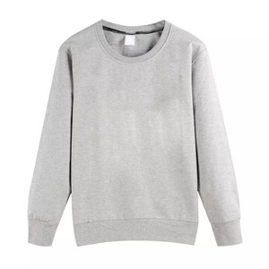 Nuevo diseño otoño personalizado Logotipo de alta calidad Sudadera de cuello redondo hombres mujeres cuello redondo sudadera piel ajustada calidad de marca - Product Image 6