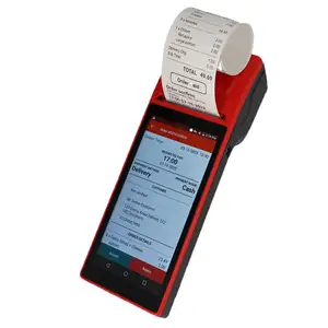 餐厅计费系统便携式pos机信用卡读卡器带打印机的移动Pos终端