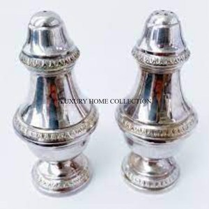 Juego de molinillo de sal y pimienta de acero inoxidable de lujo distintivo con un acabado superior para una decoración elegante del hogar - Product Image 1