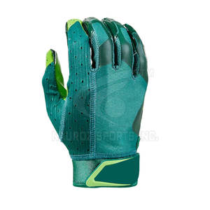 Gants de football américain de haute qualité avec logo personnalisable conçus pour des performances optimales Matériau en cuir à bas prix - Product Image 4