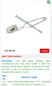 แส้คีมด้ามจับ GS 407เมตรสำหรับเครื่องมือเครื่องประดับ-เครื่องมือเครื่องเพชรพลอย - Product Image 2