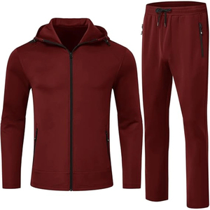 Wholesale Autumn Winter 2-Piece Printed Solid Fleece Hooded Acid Wash <b>Track</b> <b>Suits</b> 100% Cotton Unisex Jogging <b>Suit</b> Custom Logo - Product Image 5