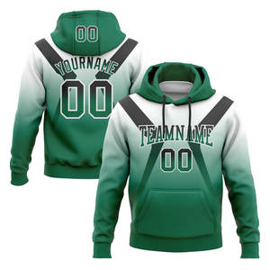 Sudaderas con capucha de sublimación con logotipo y número de equipo personalizado de muestra, Jersey cálido a juego de colores, Sudadera con capucha básica de béisbol, mezcla de algodón - Product Image 3