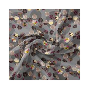 KVR Customer DBP Milk Silk Sanding Circle Pattern Printing Pattern Digital Printed Polyester Knitted Fabric For Export - Product Image 2