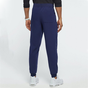 Uniforme de hospital elástico de talla grande personalizado uniformes médicos conjuntos hombres moda Doctor Scrubs uniformes conjuntos enfermera Jogger hombres - Product Image 5