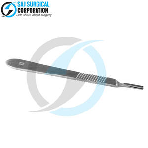 Poignée de scalpel légère manuelle en acier de dernière conception de service d'OEM Offre Spéciale l'usage de chirurgie générale - Product Image 1