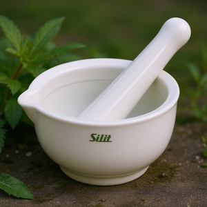 Juego de Mortero y Pilón de Porcelana SILIT para Hierbas y Especias - Product Image 3