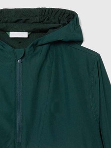 Veste décontractée pour homme, légère, coupe-vent, en nylon, veste de survêtement pour homme, fermeture éclair personnalisée, bloc de couleur, tissu tissé, veste bomber imprimée - Product Image 4