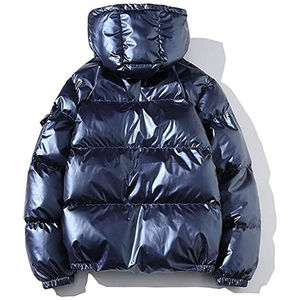 Pur Nylon Polyester Stuff Disponible Casual Clothung Hommes Doudoune Nouveau Style Tenue D'hiver Personnalisé Couleur Puffer Veste - Product Image 3