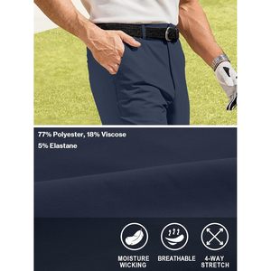 .<b>Lightweight</b> golf <b>trousers</b> for <b>men</b> breathable activewear perfect for sports fitness training and outdoor relaxation - Product Image 3