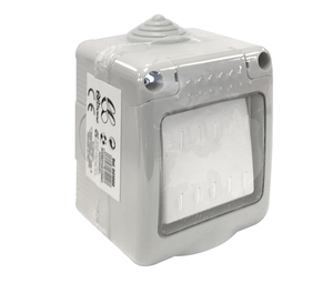 Interruttore impermeabile con copertura IP55 (B&B 041000) - Product Image 1