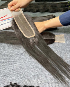 มัดผมตรงกระดูกผมตรงสีธรรมชาติเรียงตามหนัง - Product Image 5