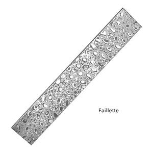 Palanquilla de acero de Damasco hecha a mano, patrón cuadrado personalizado de alta calidad forjado con técnica laminada en caliente para la fabricación de cuchillos - Product Image 5