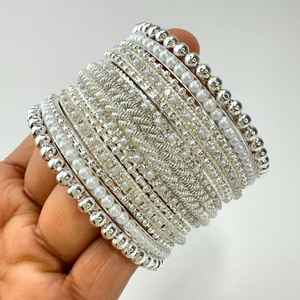 100% High Quality Wedding Wear Custom Design Bridal Bangles <b>Sets</b> Cheap Price Bridal Chura <b>Set</b> at Low MOQ - Product Image 4