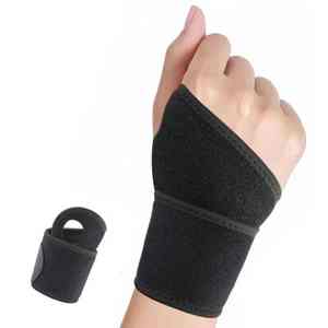 Réglable Demi-Doigt Poignet Wrap Canal Carpien Soulagement Sport Pouce Brace Gym Approprié Haltérophilie Soutien Joint Protecteur - Product Image 1