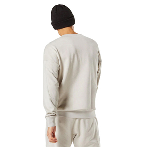 Conjunto de sudadera y pantalones de chándal con cuello redondo de mezcla pesada para hombre, chándal de dos piezas duradero y cálido para uso diario informal - Product Image 5