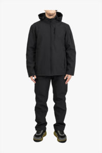Veste Softshell toutes saisons, résistante au vent et hydrofuge, extérieur respirant et tissu flexible, fabriqué en Turquie - Product Image 3