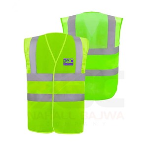 Gilet de sécurité multi-poches personnalisable avec matériau réfléchissant haute visibilité Polyester Polyester Logo personnalisable - Product Image 1